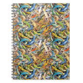 Eidechsenklumpen Notizblock (Vorderseite)