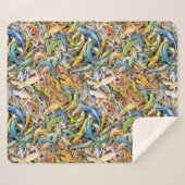 Eidechsenklumpen Sherpadecke (Vorderseite (Horizontal))