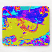 Eidechsenmuse Mousepad (Vorne)