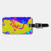 Eidechsenschild Gepäckanhänger (Vorderseite horizontal)