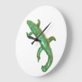 Eidechsenuhr Große Wanduhr (Winkel)