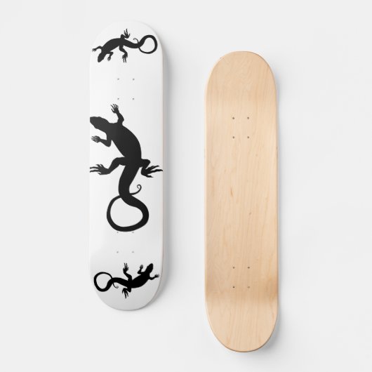 Eidechseskateboard-cooler Reptil-KunstSkateboard Skateboard (Vorderseite)