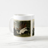 Eider Duck, Common Eider, Audubon Birds of Amerika Kaffeetasse (Vorderseite Links)