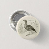 Eiderenten-Knopf Button (Vorne & Hinten)