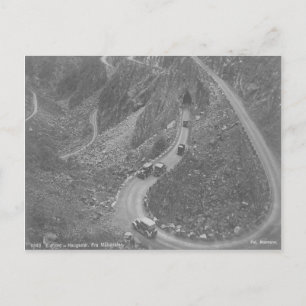 Eidfjord Haugastol Fra Vintage Postkarte