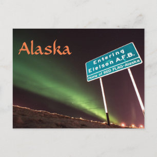 Eielson Air Force Base Alaska Postcard Postkarte