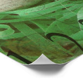 Eier auf dem französischen Markt Poster (Ecke)