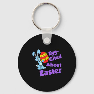 Eier auf Ostern Funny Pun Cartoon Hase Und Schlüsselanhänger