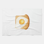 Eier auf Toast Küchentuch (Horizontal)