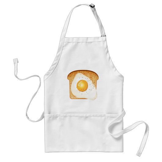 Eier auf Toast Schürze (Vorne)