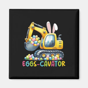 Eier-Bagger-Osterhase-Bagger-Kleinkind-Jungen E Magnet