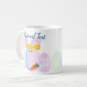 Eier & Bunnies Ostern bereit Kaffeetasse (Vorderseite Links)