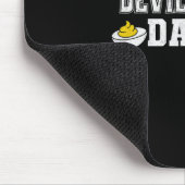 Eier-Daddy Retro Lustiger Thanksgiving Vatertag Mousepad (Ecke)