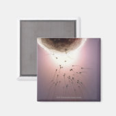 Eier, die durch Spermien befruchtet werden Magnet (Vorderseite/Rückseite)