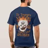EIER DOD LEBENSMITTEL CDC FLEISCH MILCH ÖL GEMÜSE T-Shirt (Rückseite)