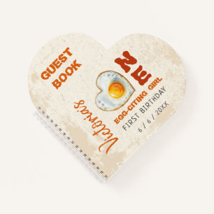 EIER-ERREGENDE BBQ-KINDER-GEBURTSTAGSFEIER NOTIZBLOCK