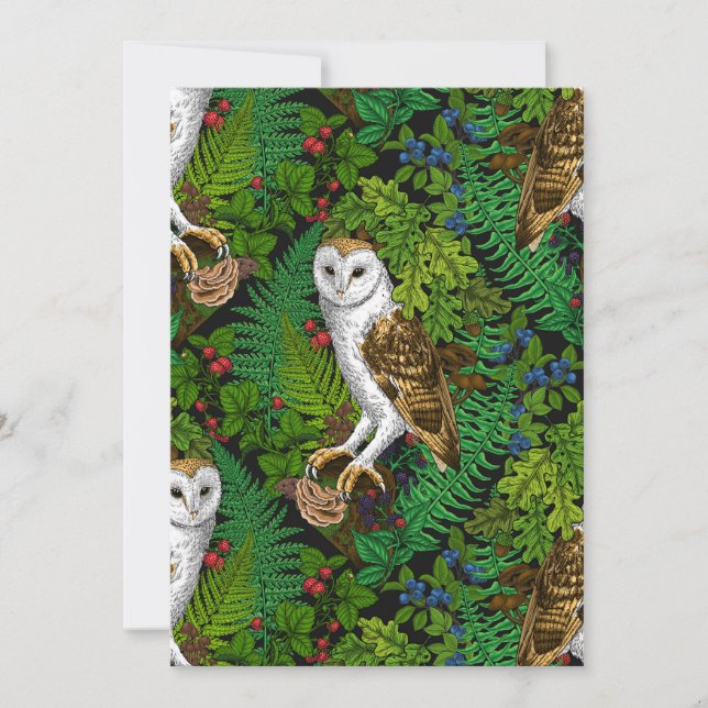 Eier, Farne, Eichen und Beeren (Vorderseite)