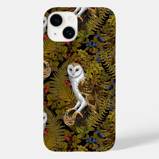 Eier, Farne, Eichen und Beeren 2 Case-Mate iPhone Hülle (Rückseite)