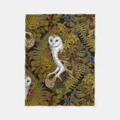 Eier, Farne, Eichen und Beeren 2 Fleecedecke (Vorderseite)