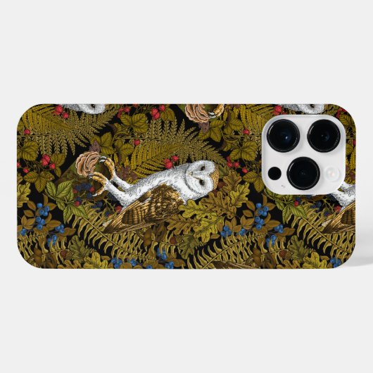 Eier, Farne, Eichen und Beeren 2 iPhone Hülle (Rückseite (Horizontal))