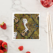 Eier, Farne, Eichen und Beeren 2 Serviette (Beispiel)