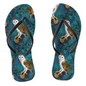 Eier, Farne, Eichen und Beeren 3 Badesandalen (Fußbett)