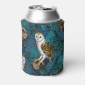 Eier, Farne, Eichen und Beeren 3 Dosenkühler (Kanne Rückseite)