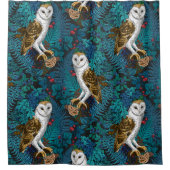 Eier, Farne, Eichen und Beeren 3 Duschvorhang (Vorderseite)