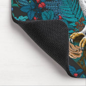 Eier, Farne, Eichen und Beeren 3 Mousepad (Ecke)