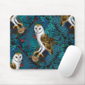 Eier, Farne, Eichen und Beeren 3 Mousepad (Mit Mouse)