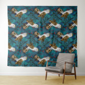 Eier, Farne, Eichen und Beeren 3 Wandteppich (Beispiel (Horizontal))