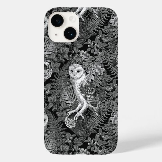 Eier, Farne, Eichen und Beeren 4 Case-Mate iPhone Hülle (Rückseite)
