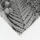 Eier, Farne, Eichen und Beeren 4 Fleecedecke (Ecke)