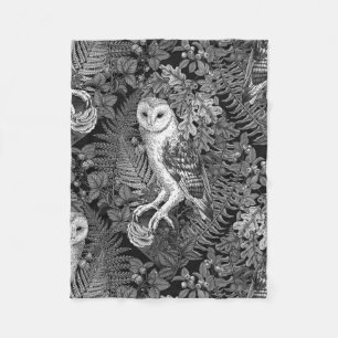 Eier, Farne, Eichen und Beeren 4 Fleecedecke