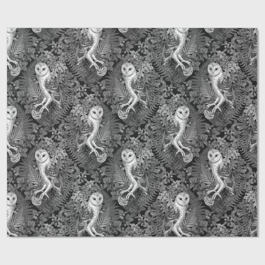 Eier, Farne, Eichen und Beeren 4 Geschenkpapier (Flach)