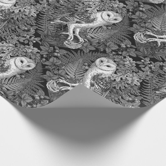 Eier, Farne, Eichen und Beeren 4 Geschenkpapier (Ecke)