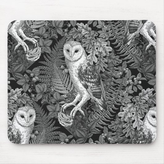 Eier, Farne, Eichen und Beeren 4 Mousepad (Vorne)