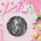 Eier, Farne, Eichen und Beeren 4 Pappteller (Party)