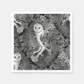 Eier, Farne, Eichen und Beeren 4 Serviette (Vorderseite)