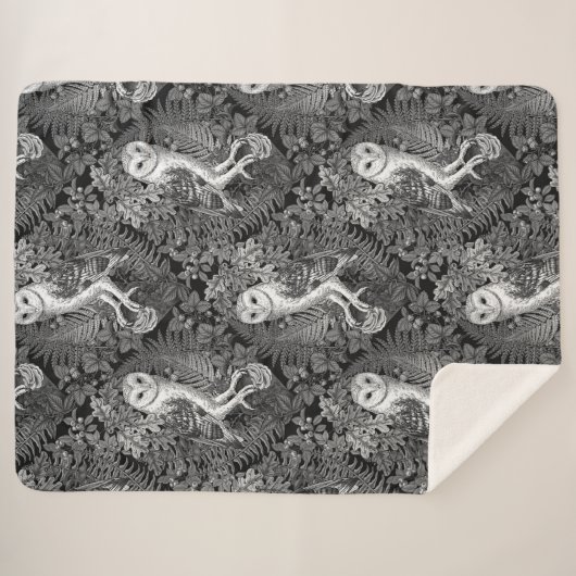 Eier, Farne, Eichen und Beeren 4 Sherpadecke (Vorderseite (Horizontal))