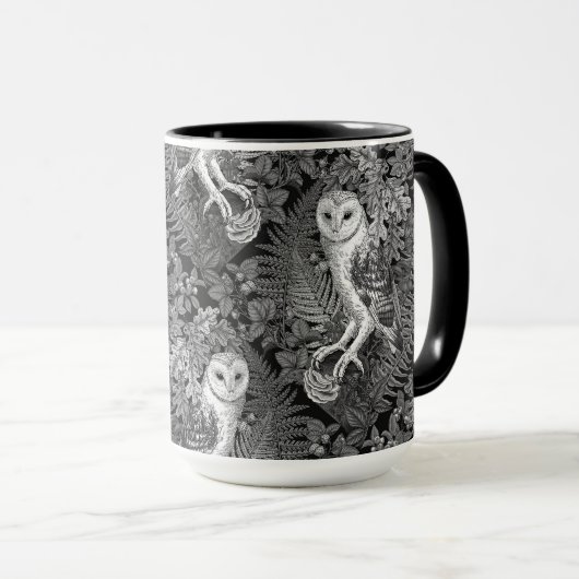 Eier, Farne, Eichen und Beeren 4 Tasse (VorderseiteRechts)