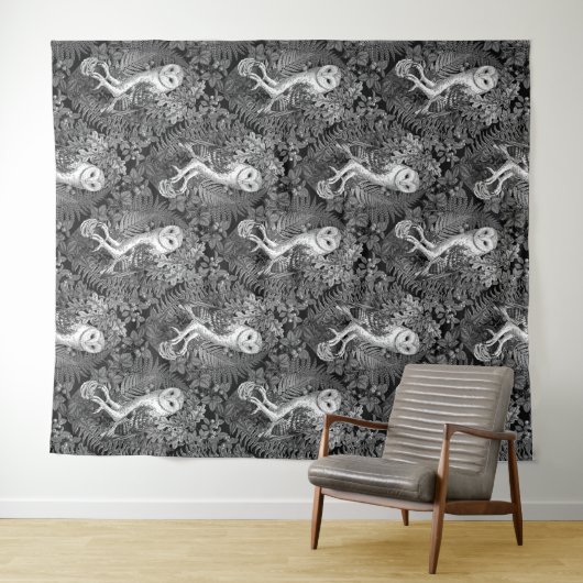 Eier, Farne, Eichen und Beeren 4 Wandteppich (Beispiel (Horizontal))