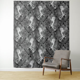 Eier, Farne, Eichen und Beeren 4 Wandteppich