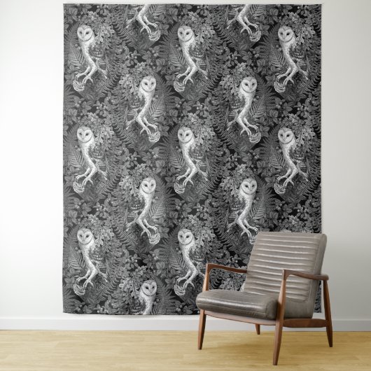 Eier, Farne, Eichen und Beeren 4 Wandteppich (Beispiel)