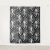 Eier, Farne, Eichen und Beeren 4 Wandteppich (Vorderseite)