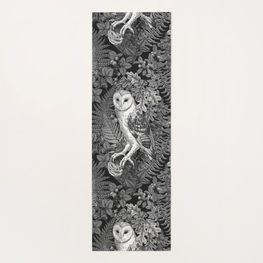 Eier, Farne, Eichen und Beeren 4 Yogamatte (Rückseite)