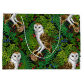 Eier, Farne, Eichen und Beeren Große Geschenktüte (Rückseite)