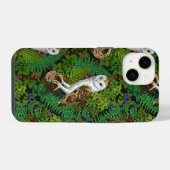 Eier, Farne, Eichen und Beeren iPhone Hülle (Rückseite (Horizontal))