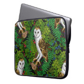 Eier, Farne, Eichen und Beeren Laptopschutzhülle (Vorderseite Links)