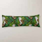 Eier, Farne, Eichen und Beeren Seitenschläferkissen (Rückseite)